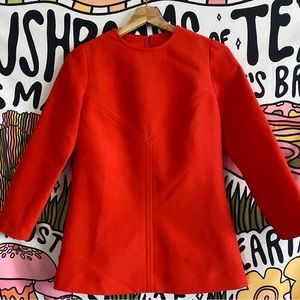 Fantastic red 60s top